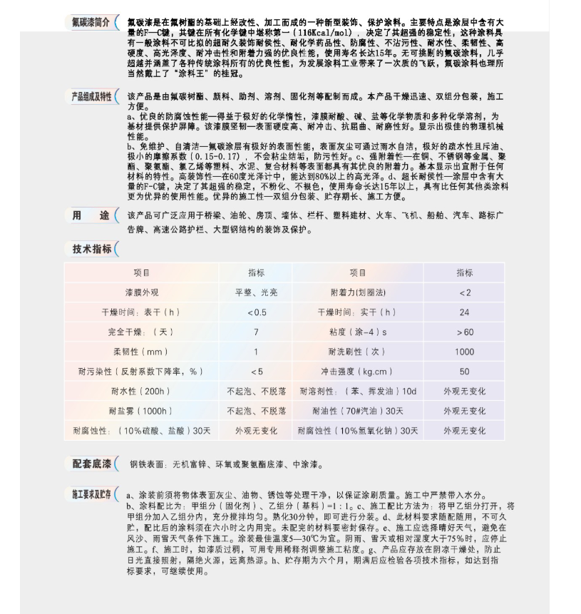 外墙氟碳漆